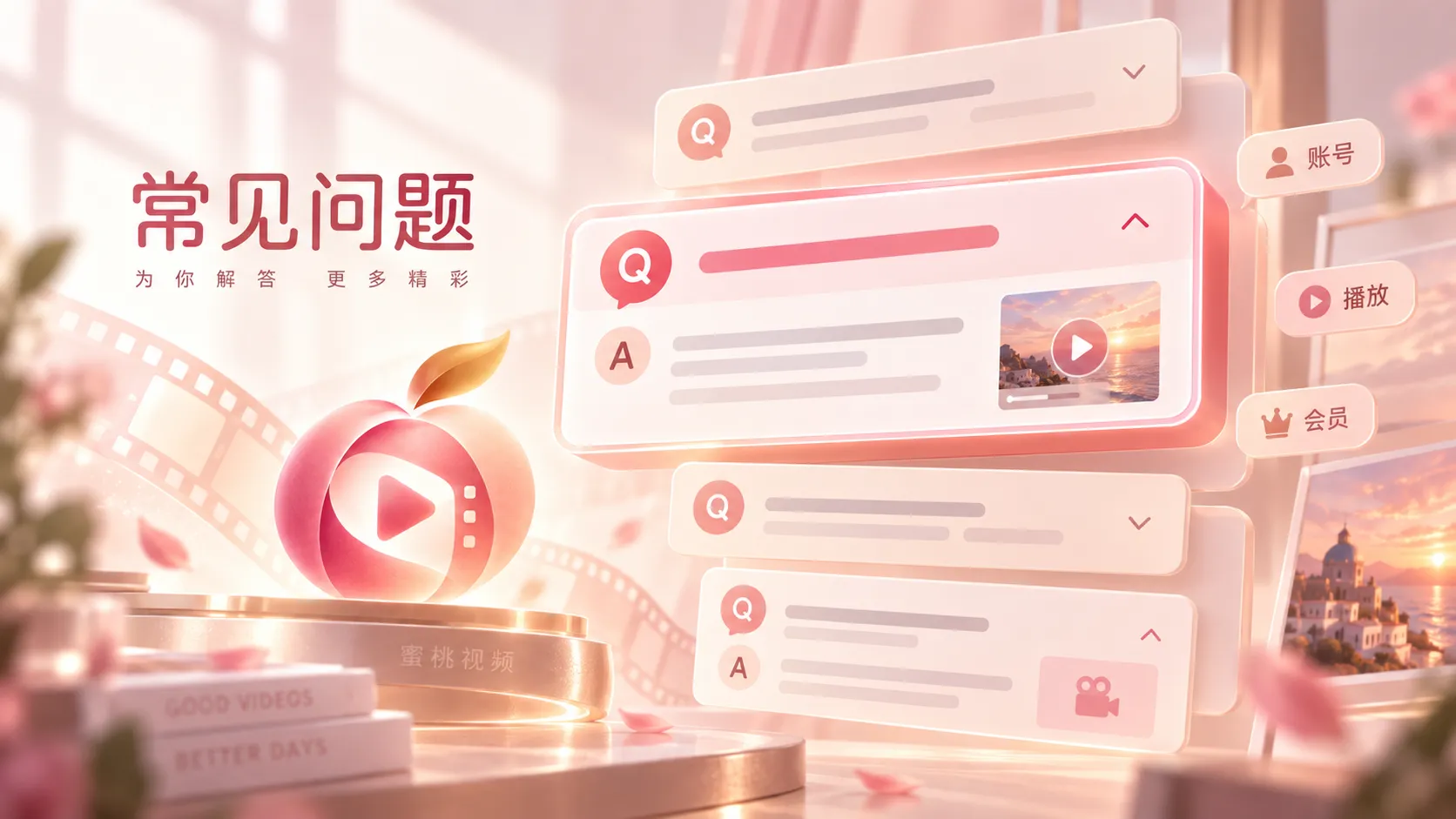 蜜桃视频常见问题